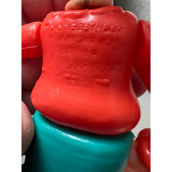 Vintage Olive Oyl Plastic Figure Toy Jointed Popeye the Sailor Cartoon - Picture 10 of 11